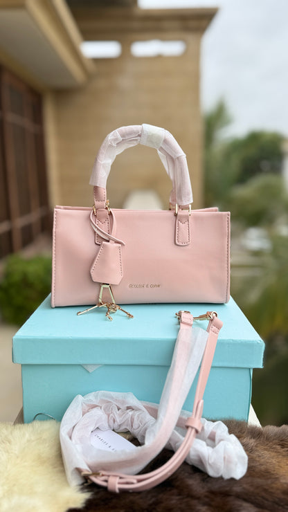 Charles & Keith Mini Kerry Top Handle Bag-Master Plus Series-With Box