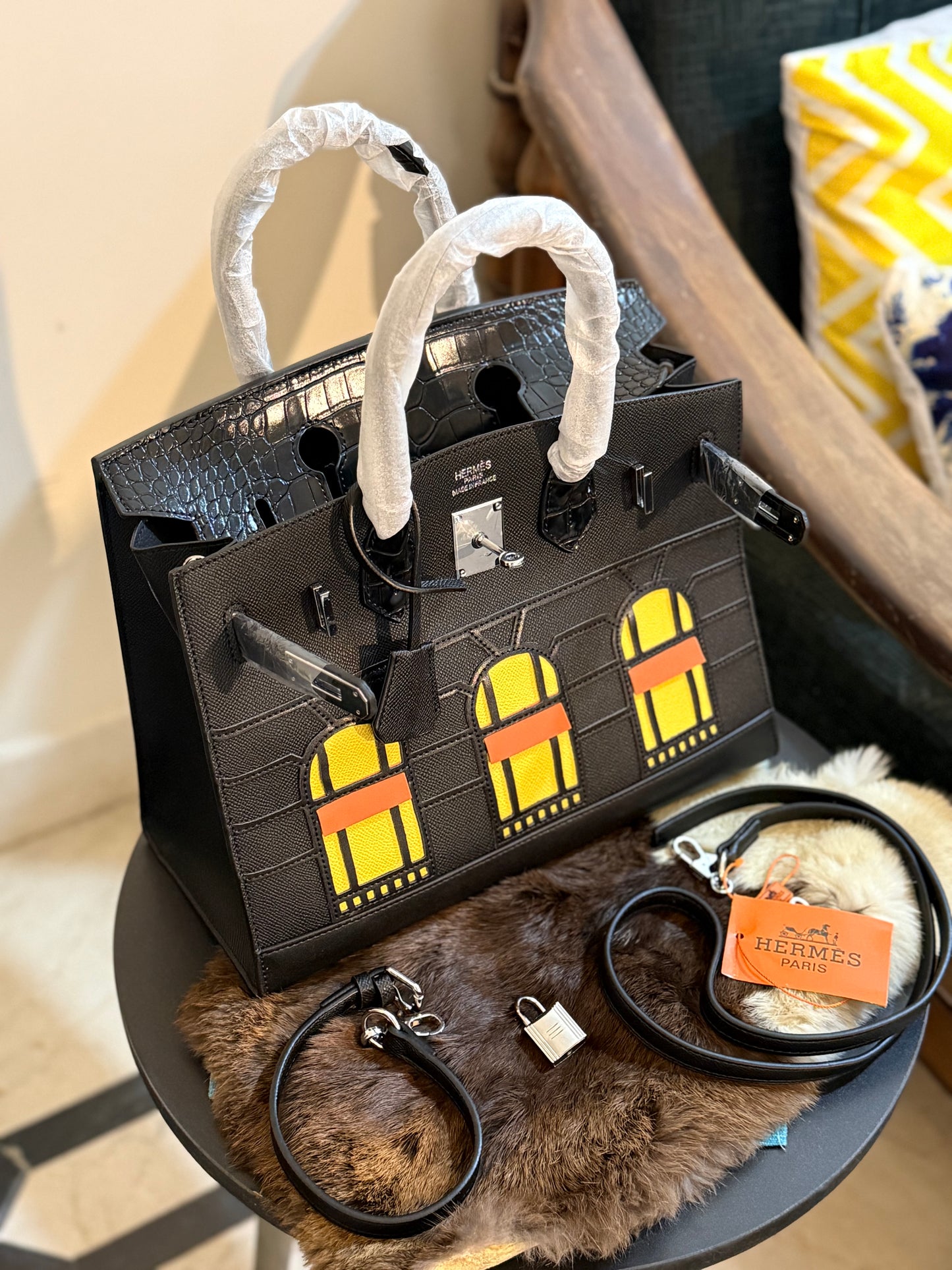 Hermès Birkin Faubourg Sellier-Midnight Black