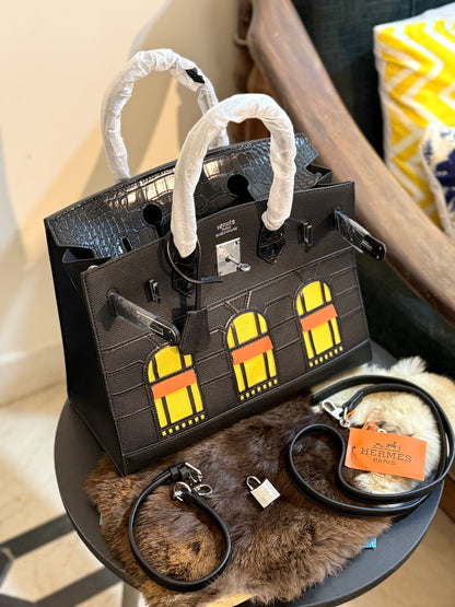 Hermès Birkin Faubourg Sellier-Midnight Black