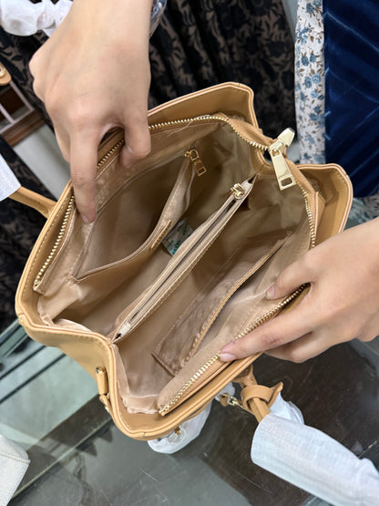 JW PEI Ziva Metal Lock Decoration Tote Bag-Master Series-Same as original