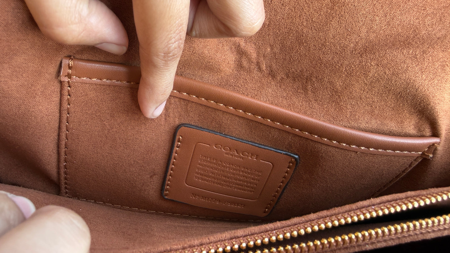 Coach Tabby 26 Shoulder Bag-Master Plus Series-Same as original-With Box-Pebble Leather.