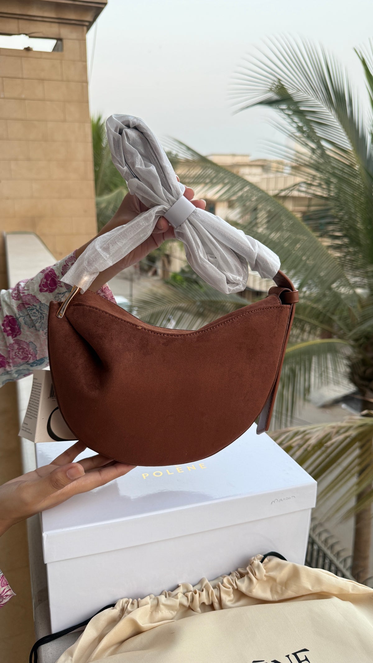 Polène Tonca Suede-Master Plus Series with box