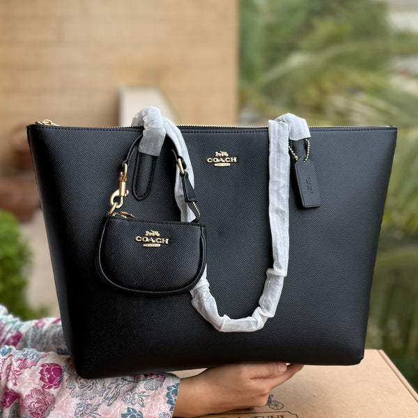 Coach Tote-With Coin Bag-Master Plus Series-With Box