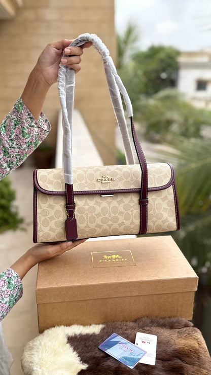 Coach Bridget Shoulder Flap Bag-Master Plus Series-With Box