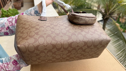 Coach Tote-With Coin Bag-Master Plus Series-With Box