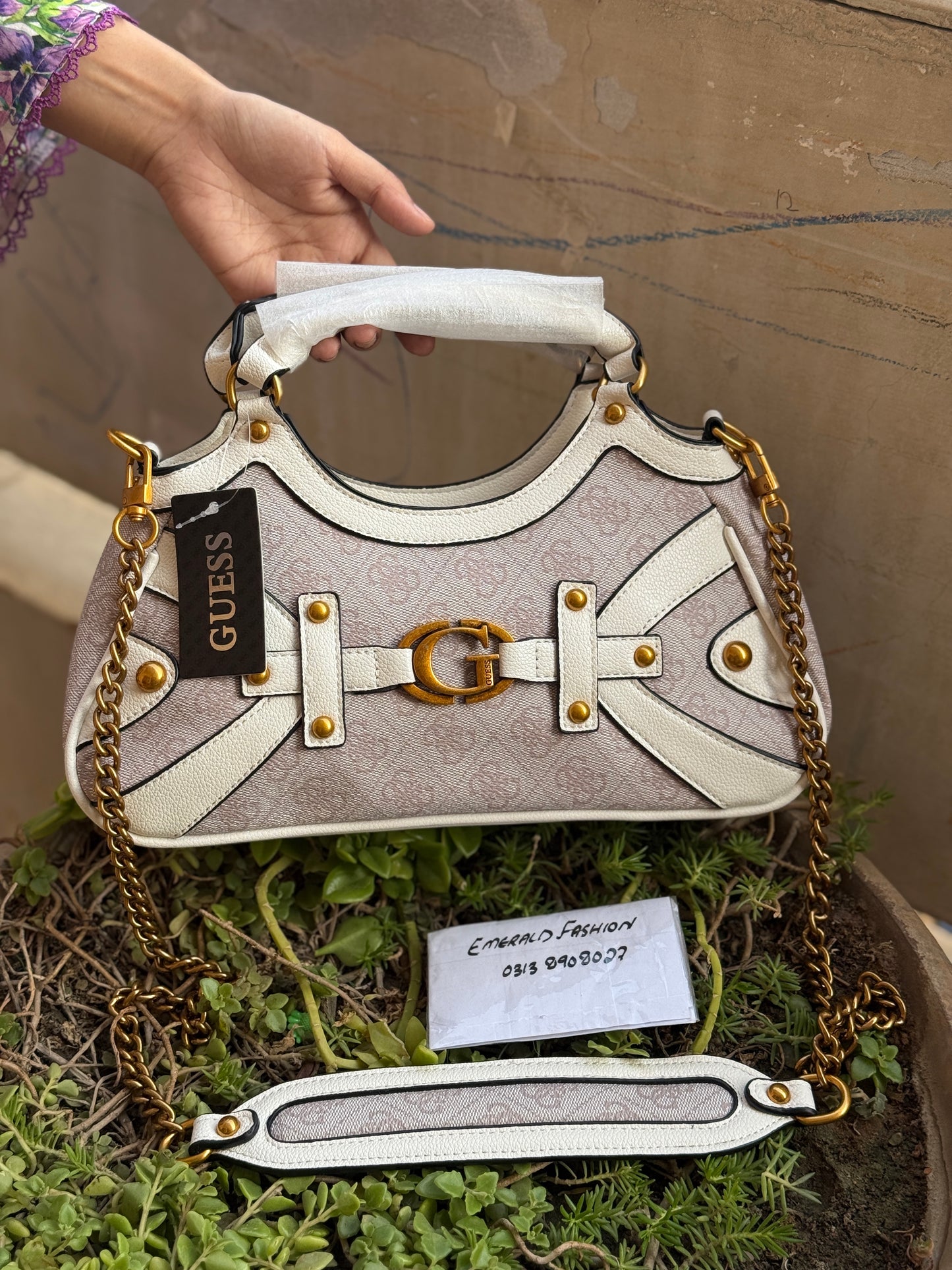 GUESS Mintha Satchel handbag-Master Series-Same as original