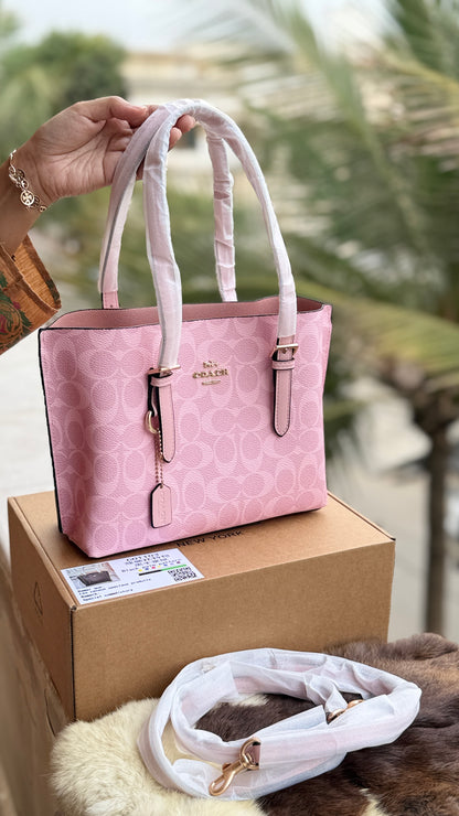 Coach Mollie 25 Tote Bag-Master Basic Series With Folding Box Packaging.