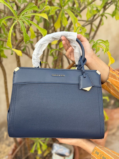 Charles & Keith Metal-Edge Top Handle Bag-Master Series-Same as original