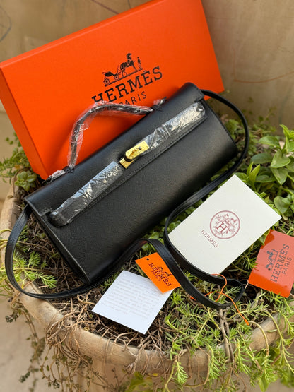 Hermes Kelly Cut Clutch-Box included-Master Series