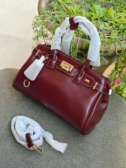 JW PEI Ziva Metal Lock Decoration Tote Bag-Master Series-Same as original