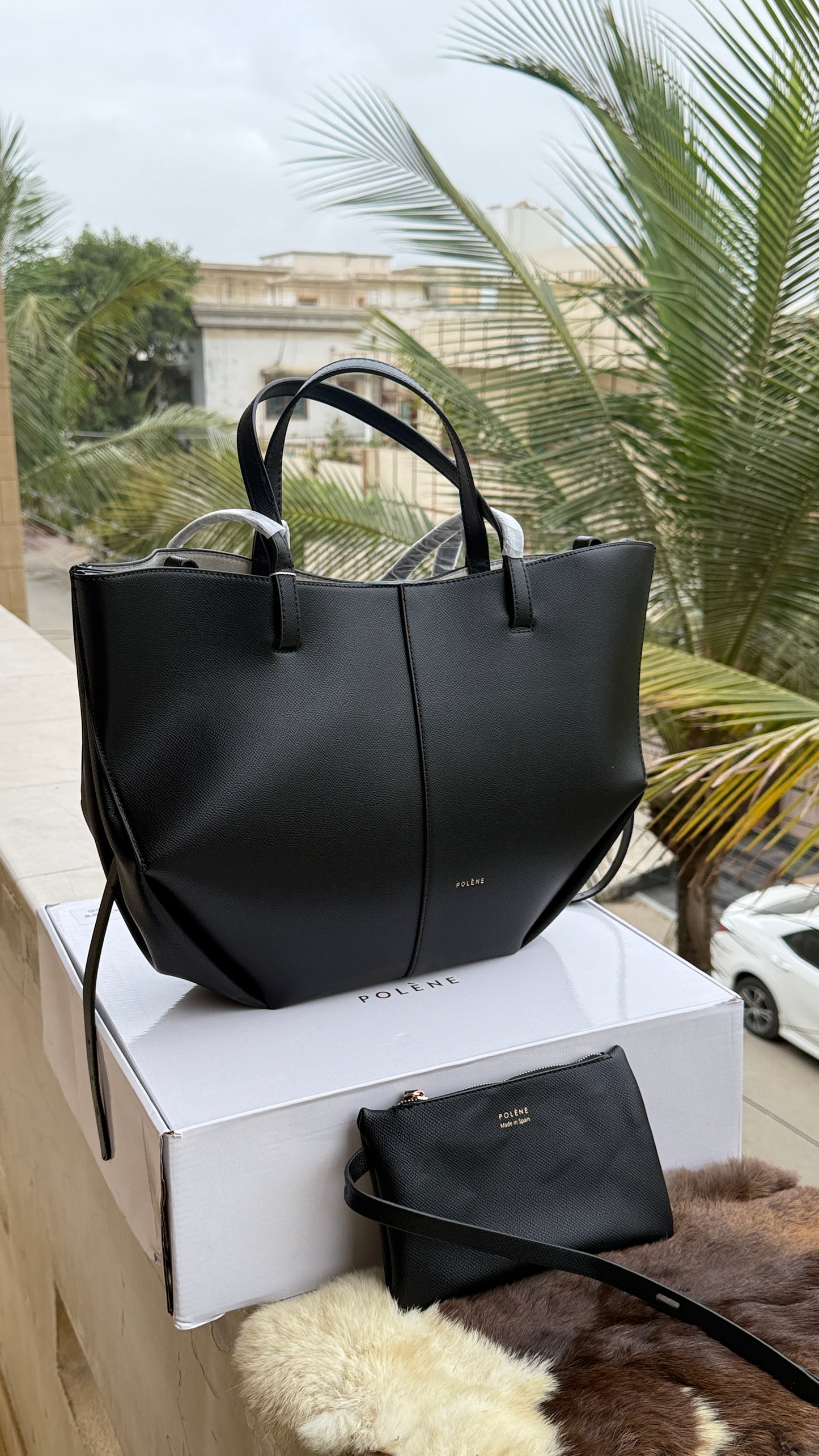 Polène Cyme Textured Edition! AAA-Top Quality With Folding Box