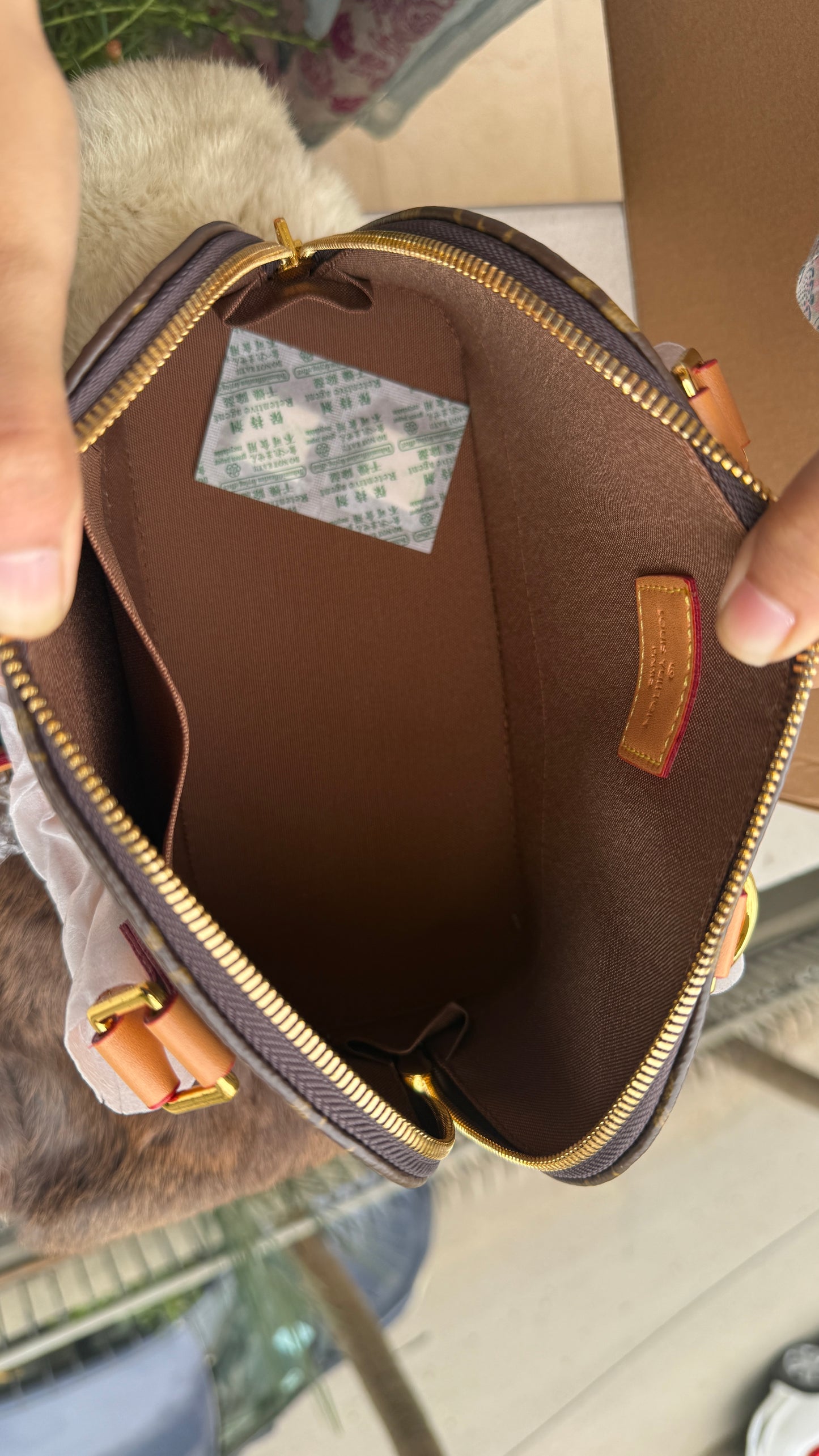 Louis Vuitton Alma BB handbag-Double box-Master Plus Series
