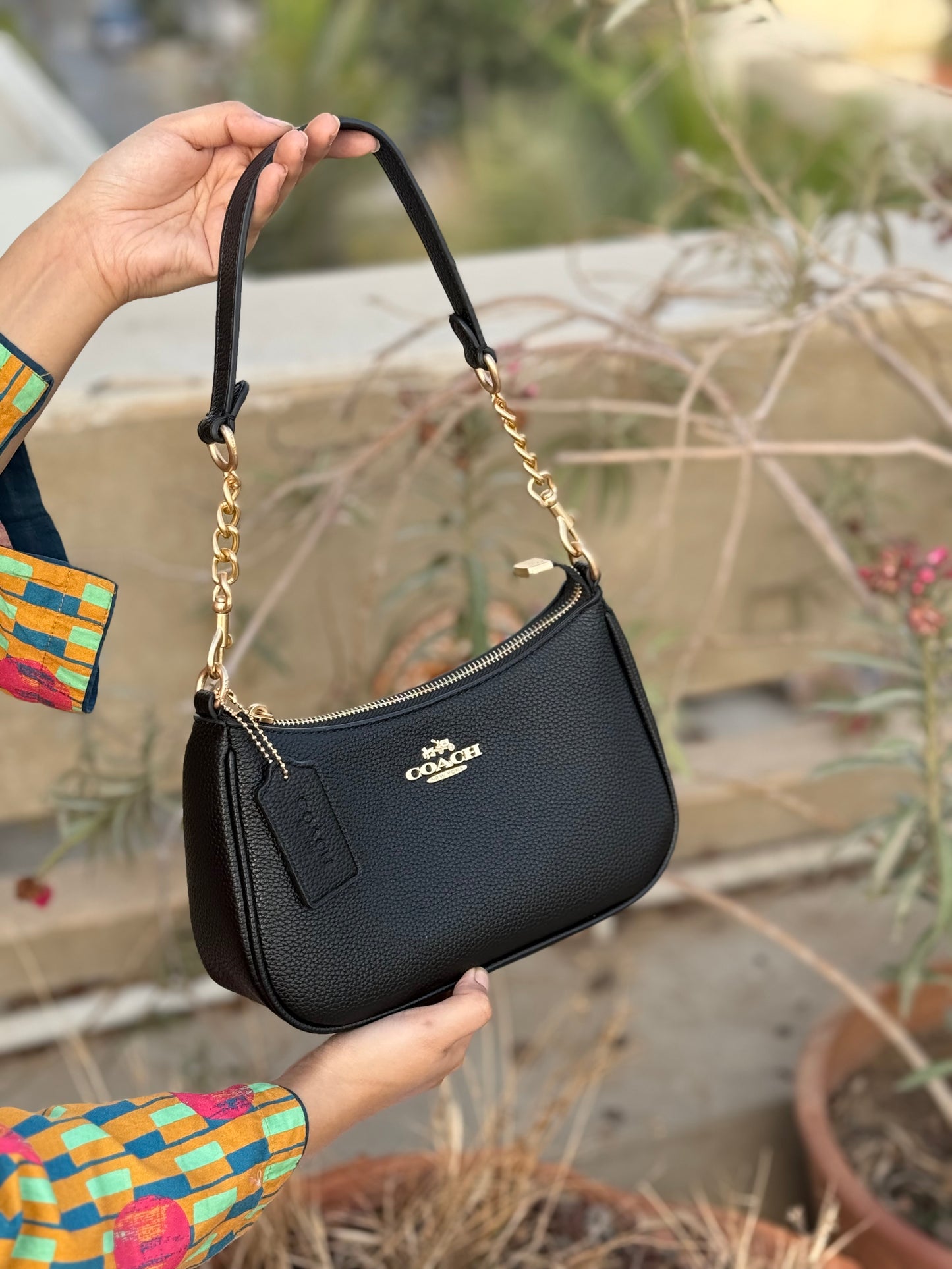 Coach Teri Hobo bag-With box-Master Series