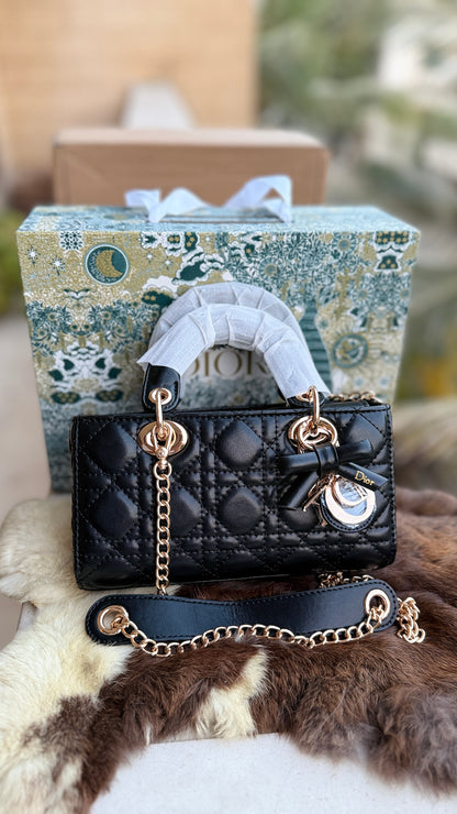 Lady D-Joy Bag-Bow Edition-AAA Series-Double Folding box