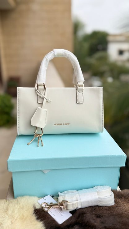 Charles & Keith Mini Kerry Top Handle Bag-Master Plus Series-With Box