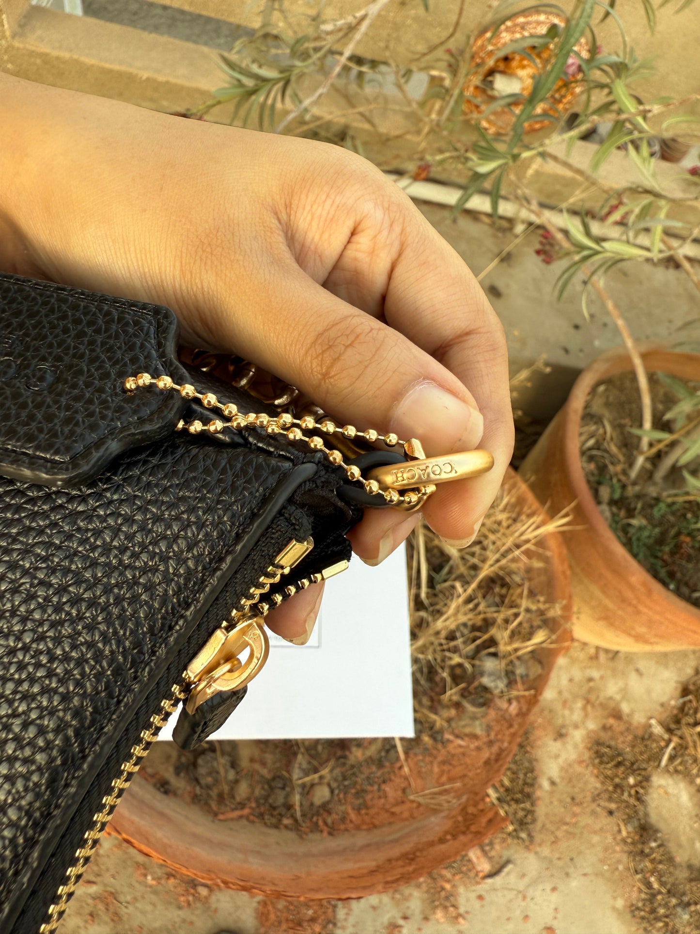 Coach Teri Hobo bag-With box-Master Series