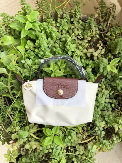 LONG CHAMP LE PLIAGE ORIGINAL POUCH WITH HANDLE ( Master Series )