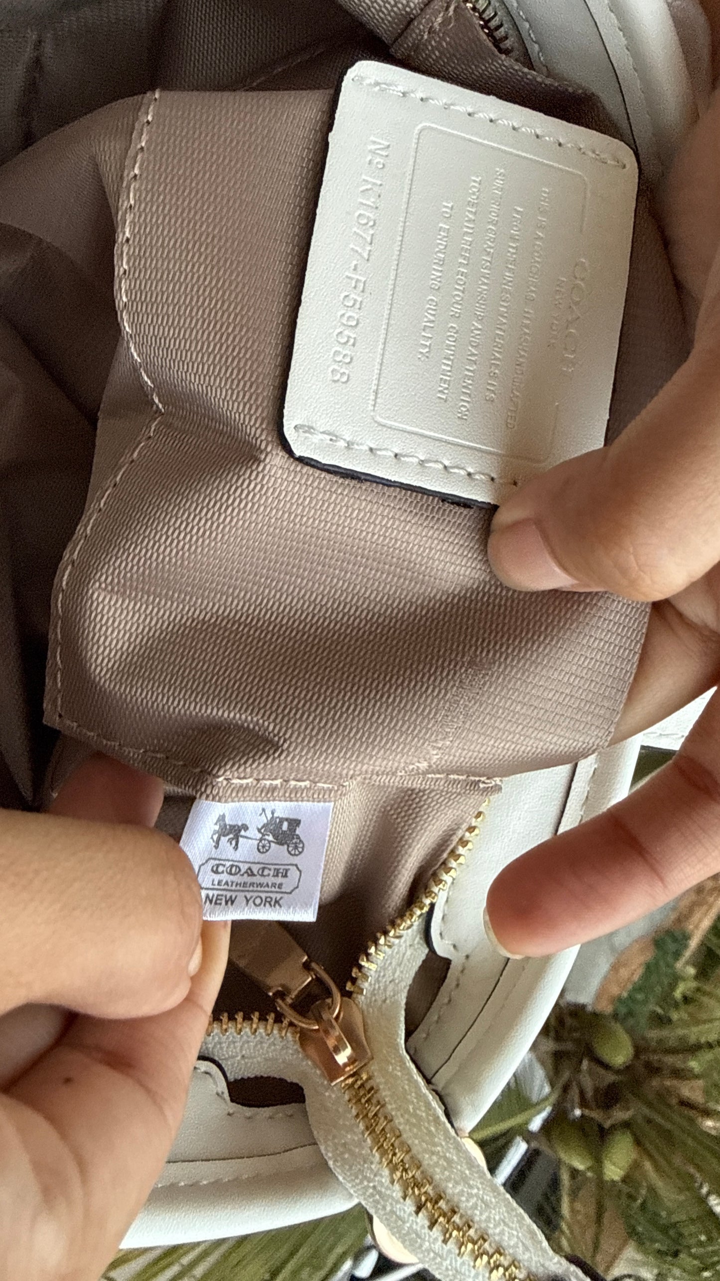 Coach City Mini Tote Bag-With Wallet & Charm Chain-Box Included-Master Plus Series.