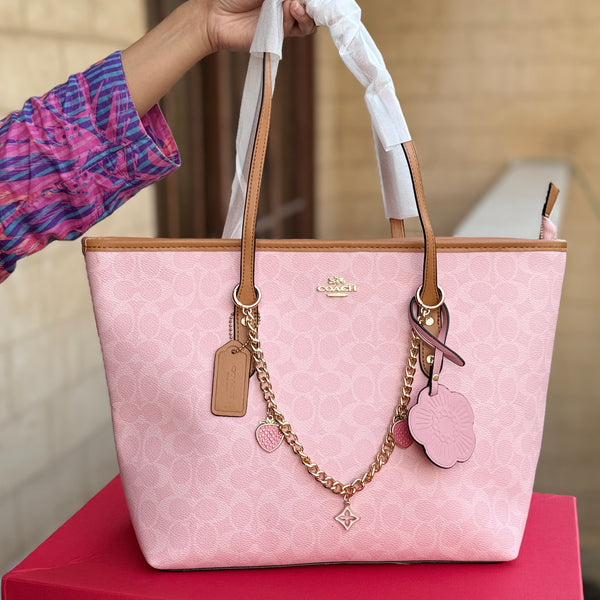 Coach City tote With Zip Closure & accessories-Master Plus Series
