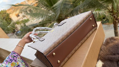 Coach Nina tote Folding Box Packing Master Plus series.