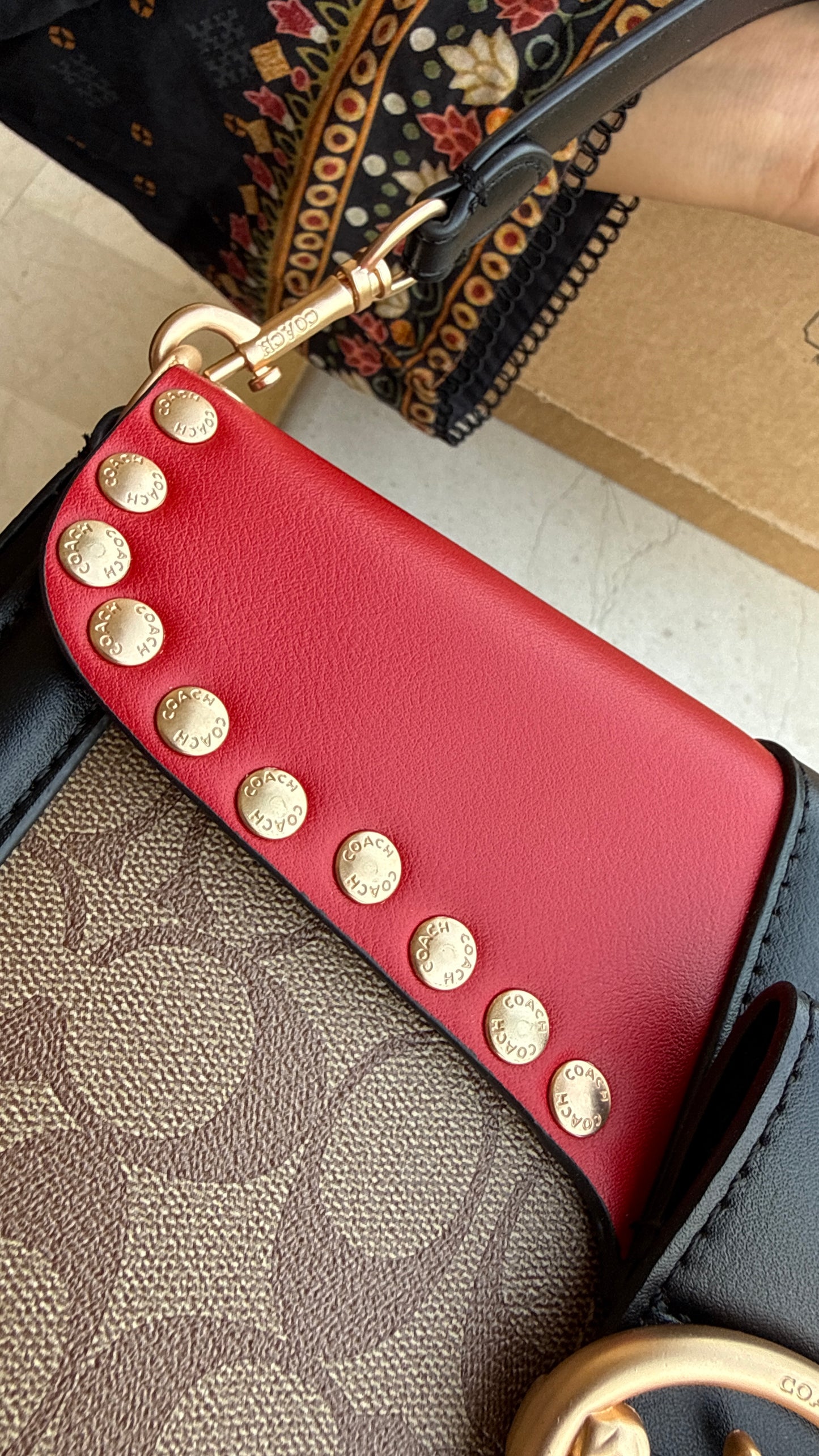 Coach Georgie Shoulder Bag-Double Folding Box-Master Plus Series