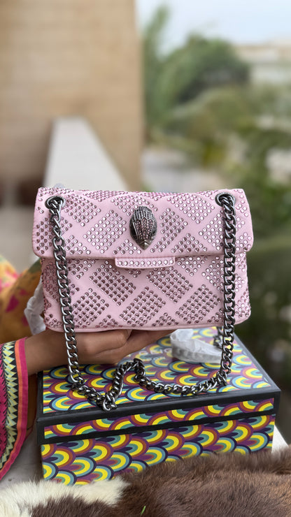 Kurt Geiger London Mini Crystal Kensington Bag-Master Series-With Box