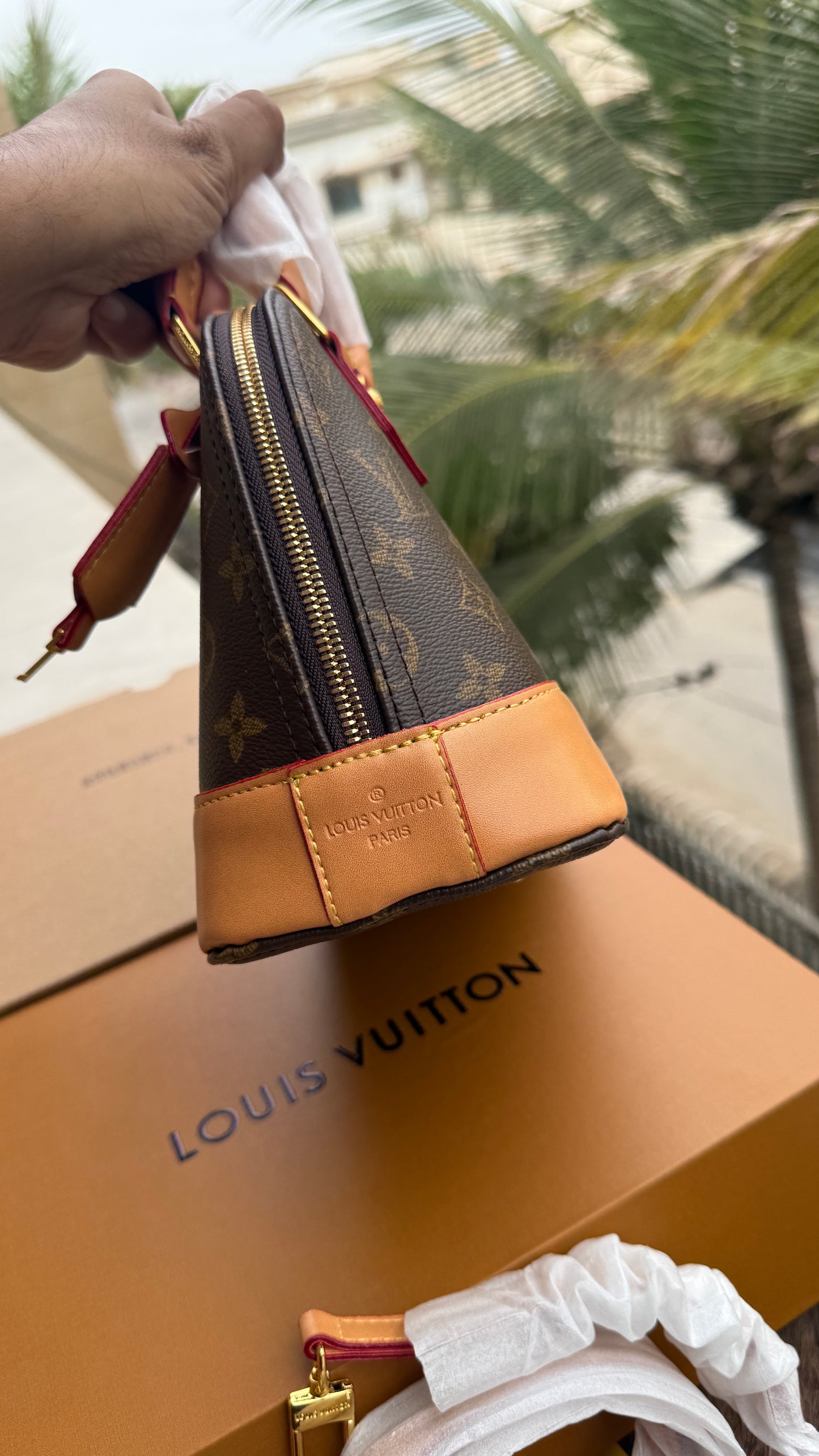 Louis Vuitton Alma BB handbag-Double box-Master Plus Series