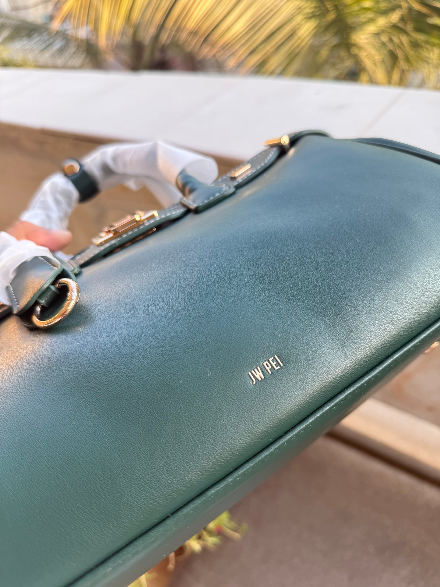 JW PEI Ziva Metal Lock Decoration Tote Bag-Master Series-Same as original