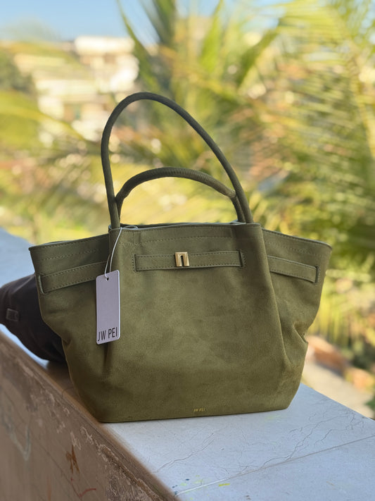 JW PEI Hana Medium Suede Tote Bag-Same as original-Master Series
