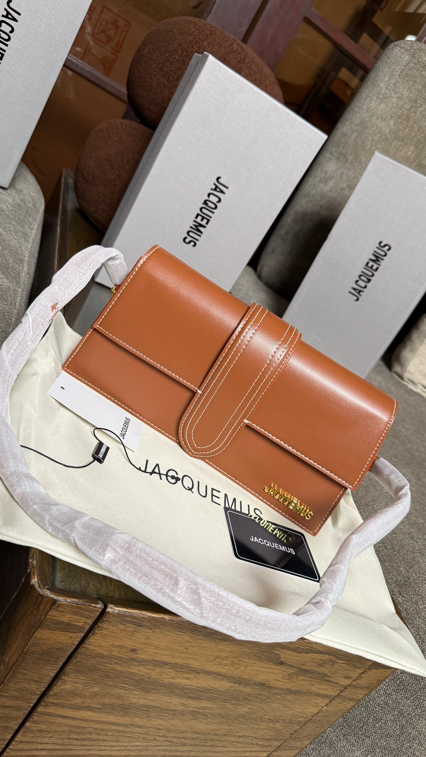 The Bambino by JACQUEMUS-Master Plus-Same as Original-With box & card