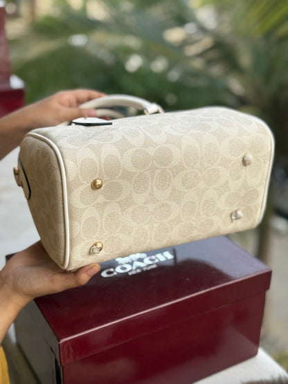 Coach Rowan Satchel With Box Master Series