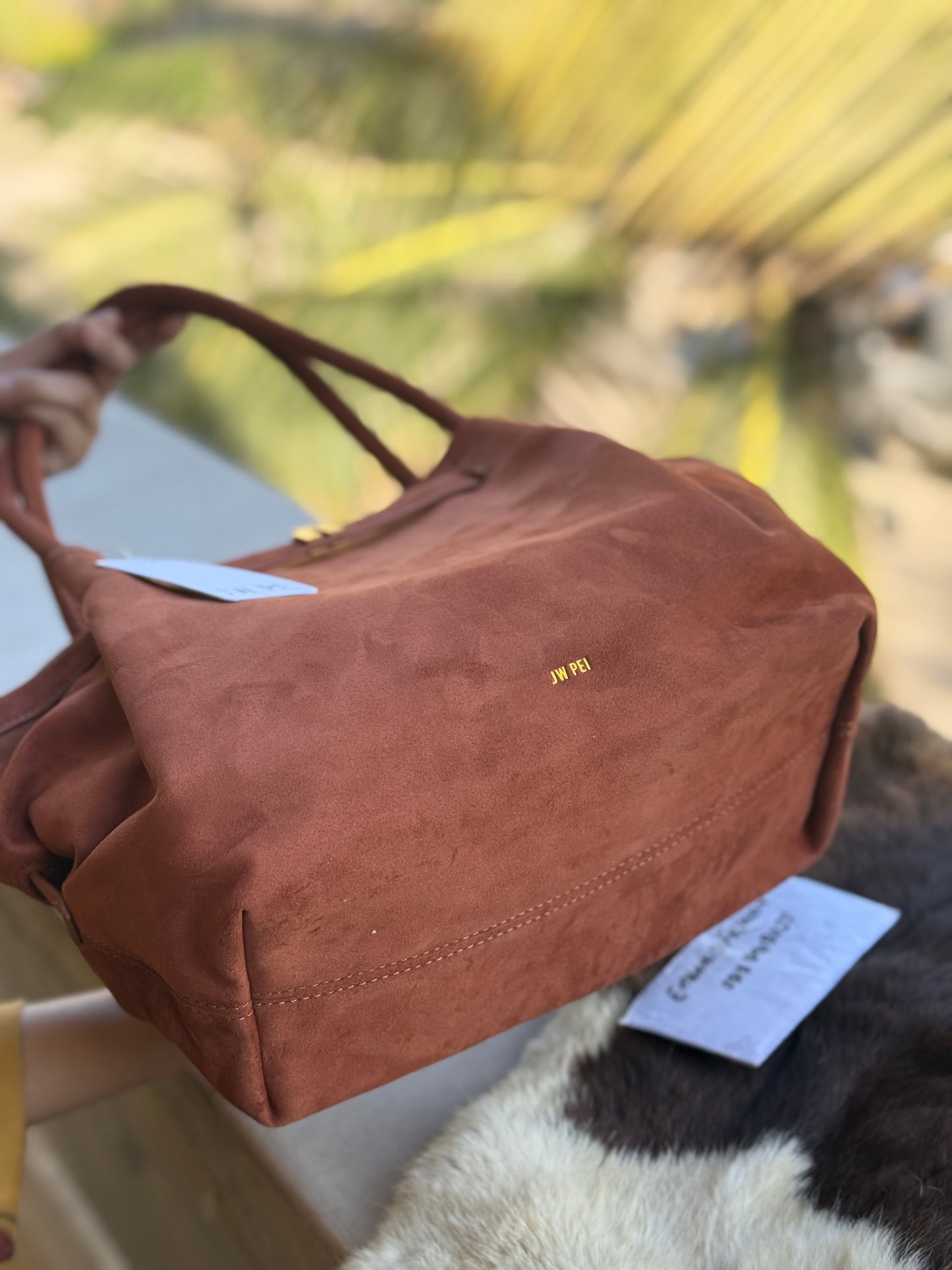 JW PEI Hana Medium Suede Tote Bag-Same as original-Master Series