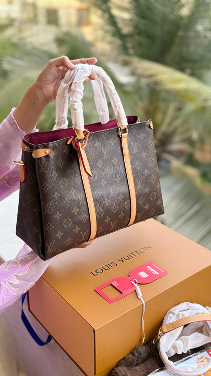 Louis Vuitton soufflot Tote With Double Box-Master Plus Series