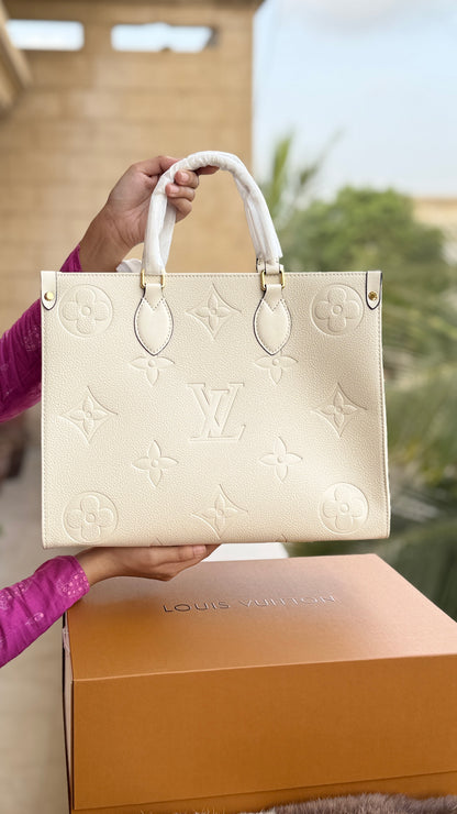 Louis Vuitton On The Go Tote With Double Box-Master Plus Series
