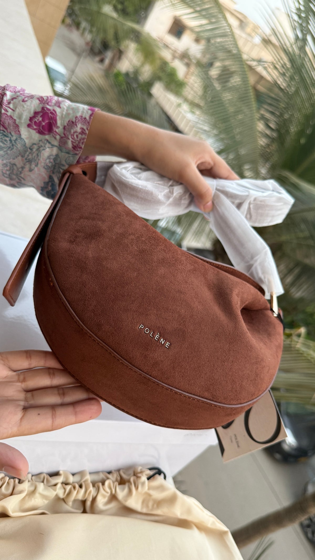 Polène Tonca Suede-Master Plus Series with box
