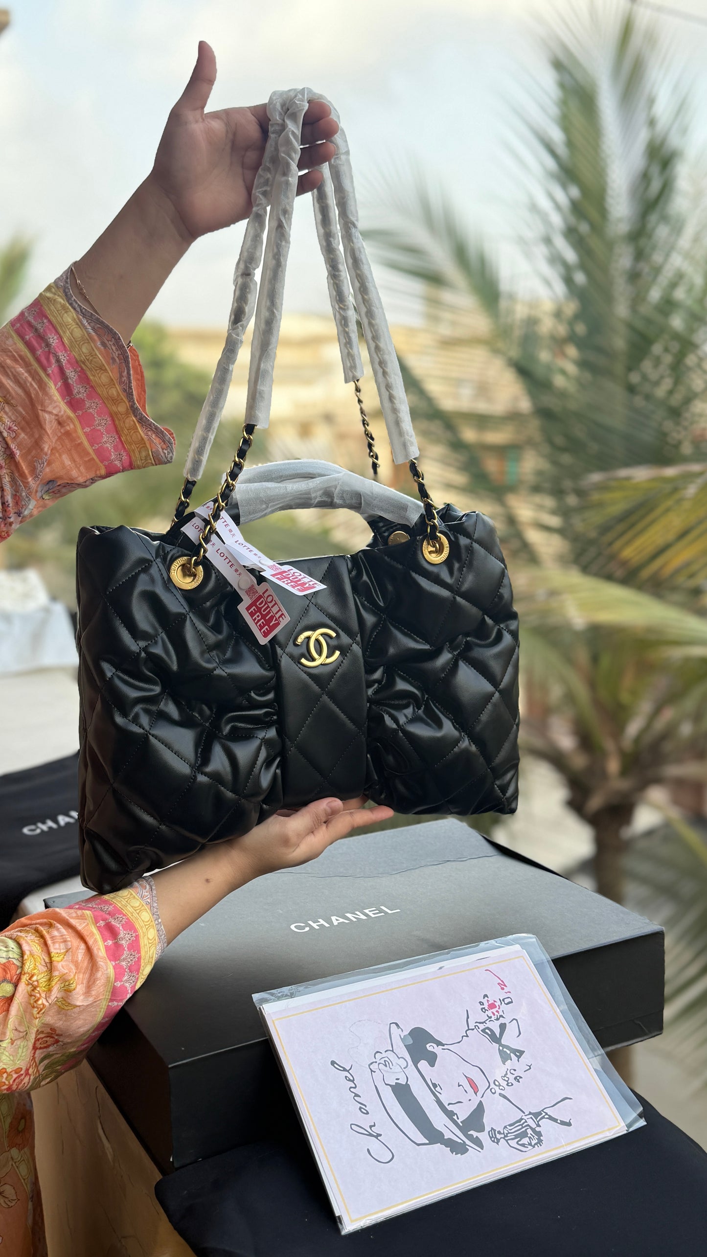 Chanel 25K Butterfly Bag-AAA-Box,Cards,Pictures etc