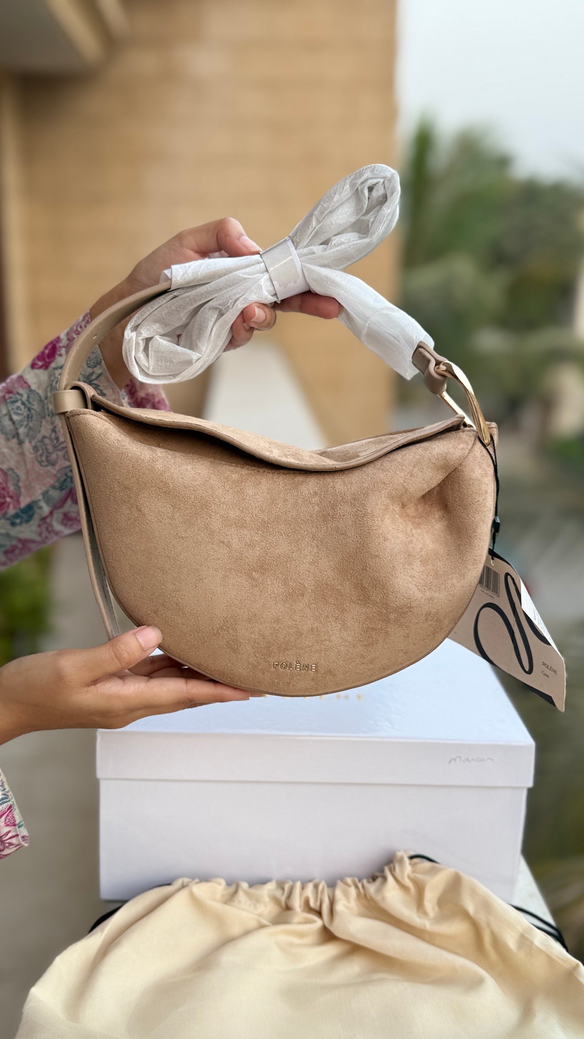 Polène Tonca Suede-Master Plus Series with box