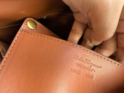 Salvatore Ferragamo Trifolio shoulder bag-Master Series-With Paper Bag-Same As Original