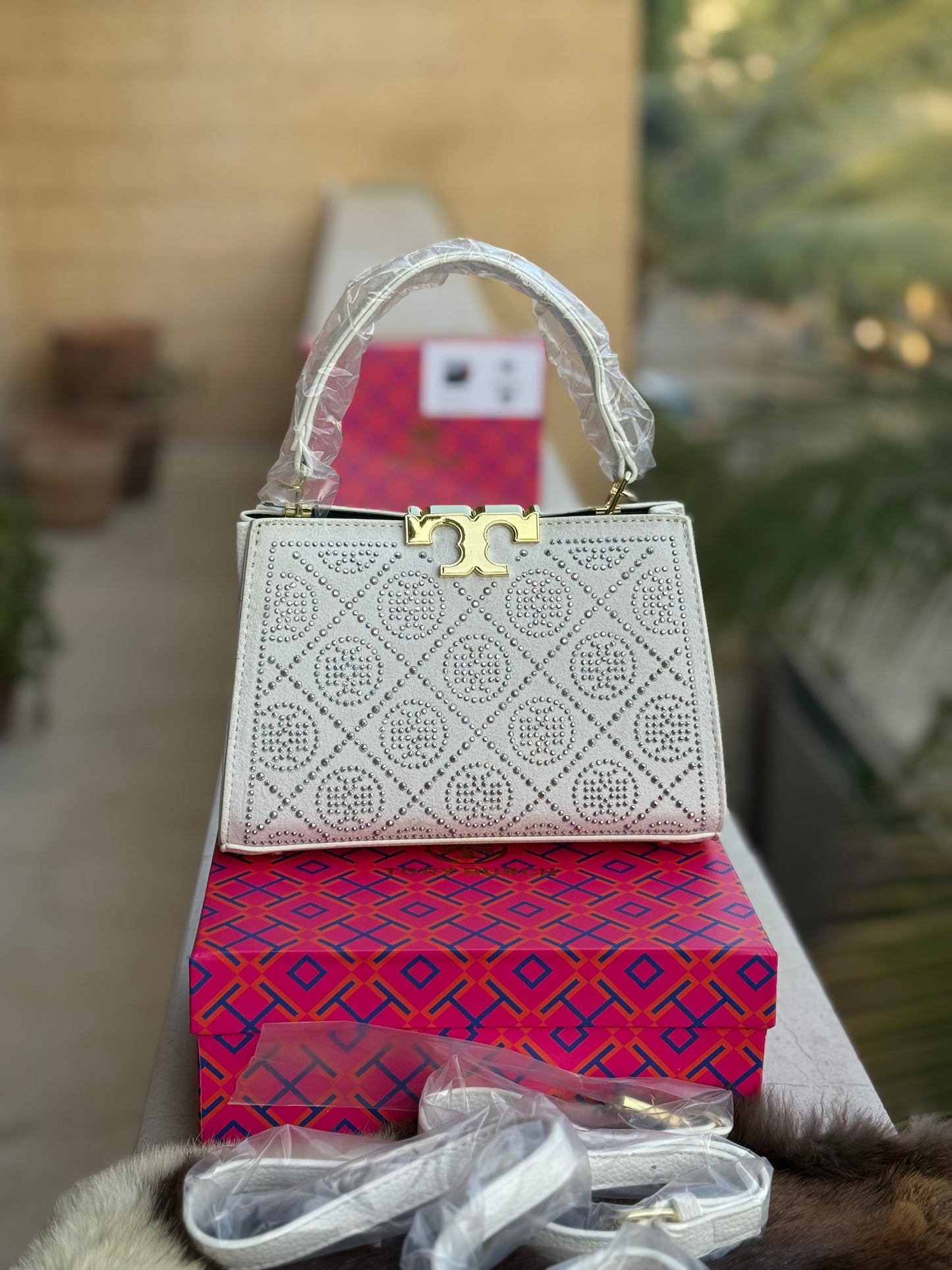Tory Burch Mini Eleanor Satchel With box