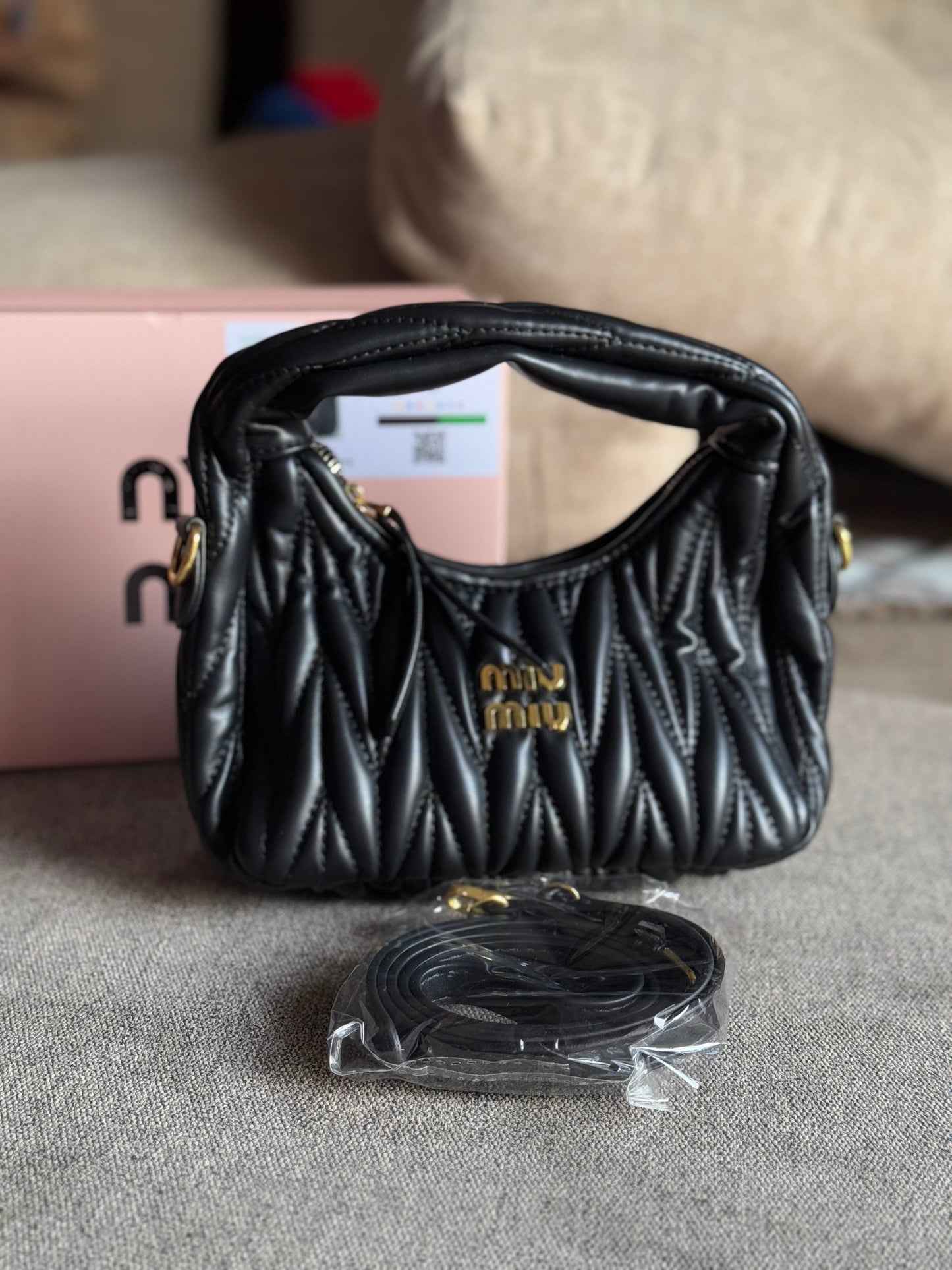 Miu Miu Shoulder/Crossbody Bag Basic Series