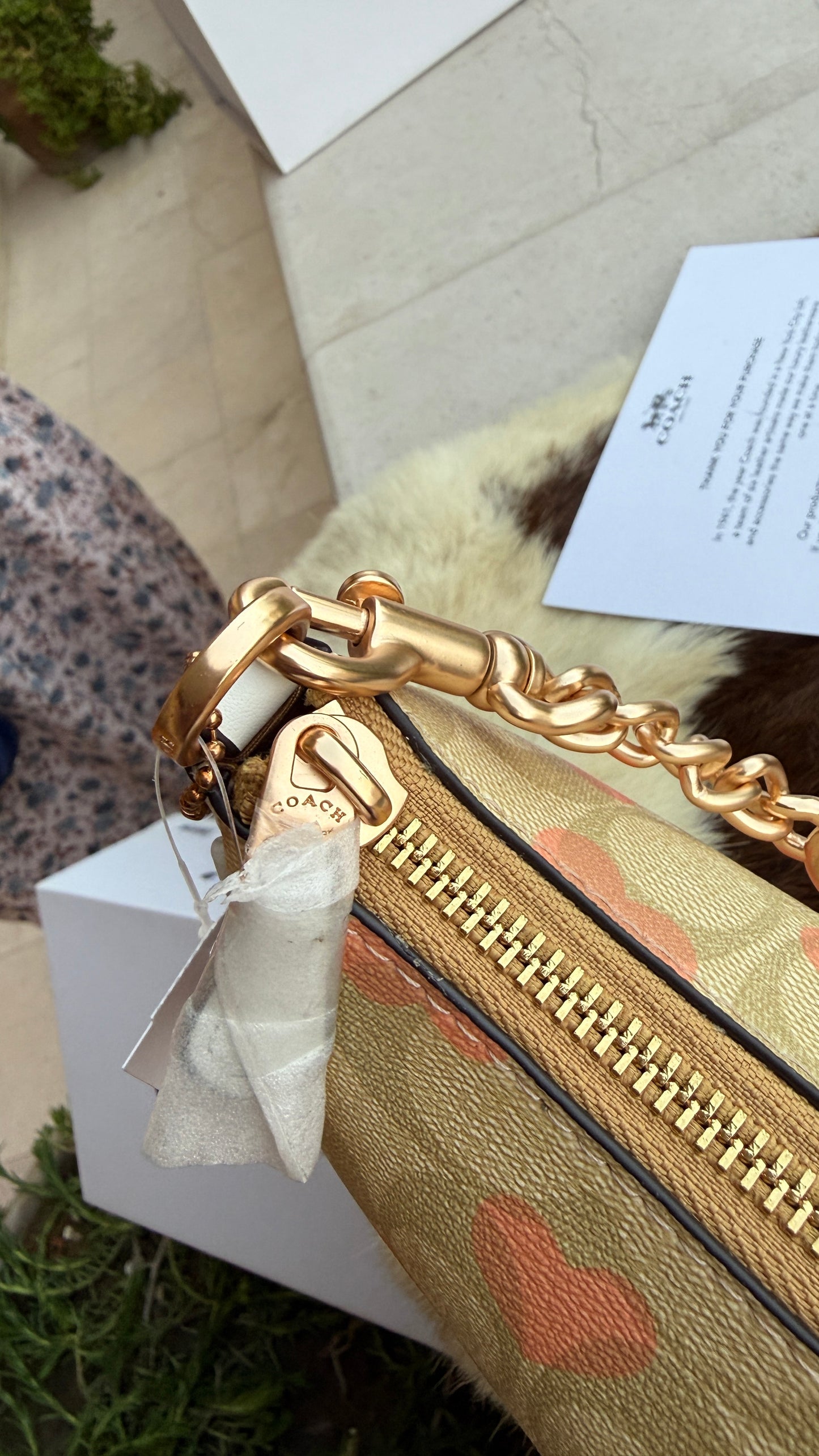 Coach Teri Hobo-Master Plus Series-folding box packaging.