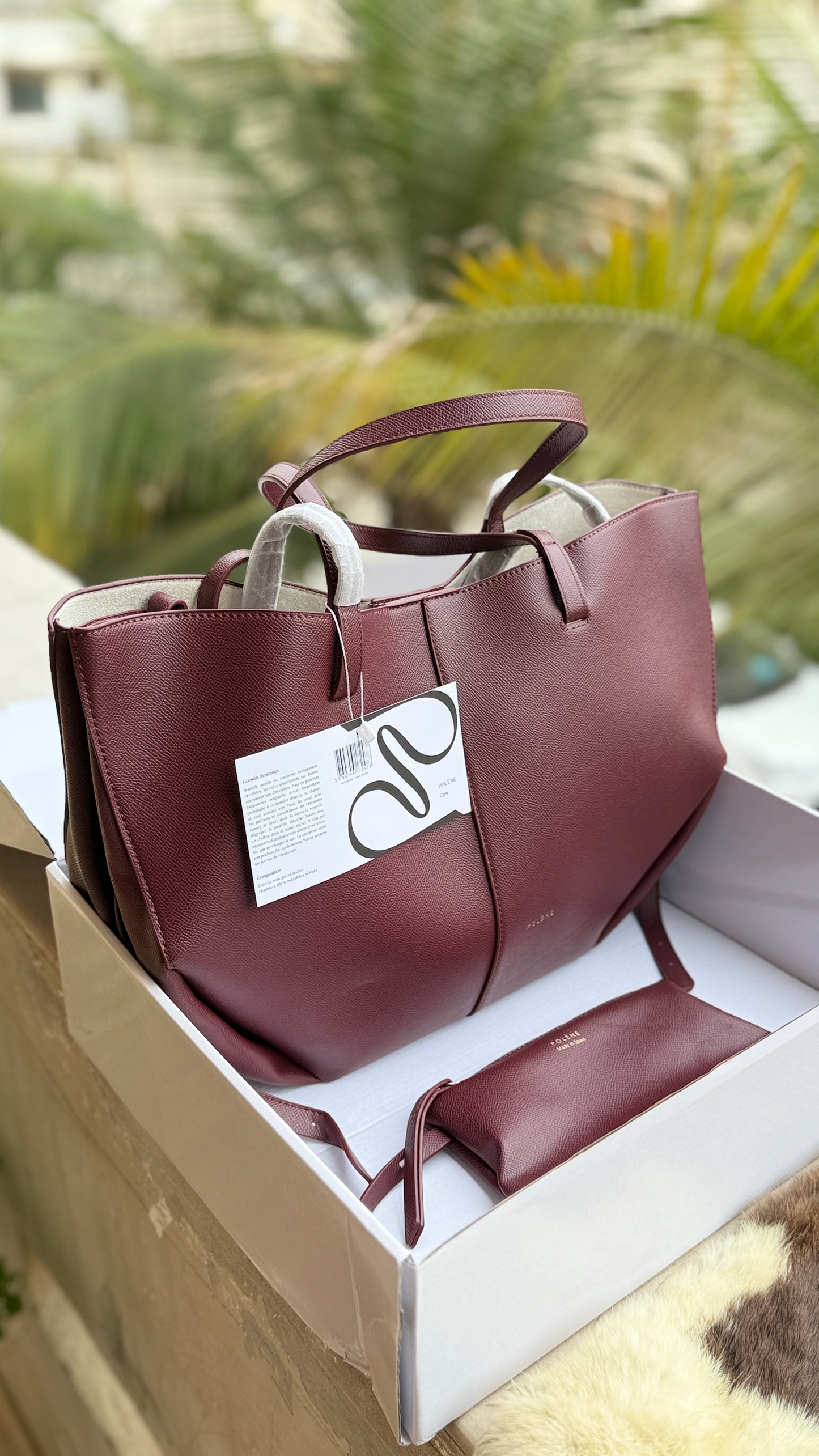 Polène Cyme Textured Edition! AAA-Top Quality With Folding Box.