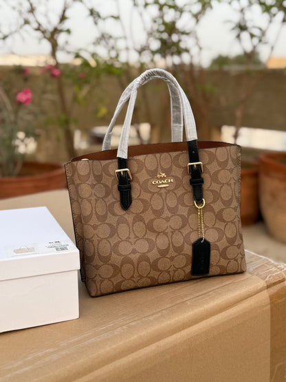 Coach MOLLIE 25 Tote Bag Lighter brown