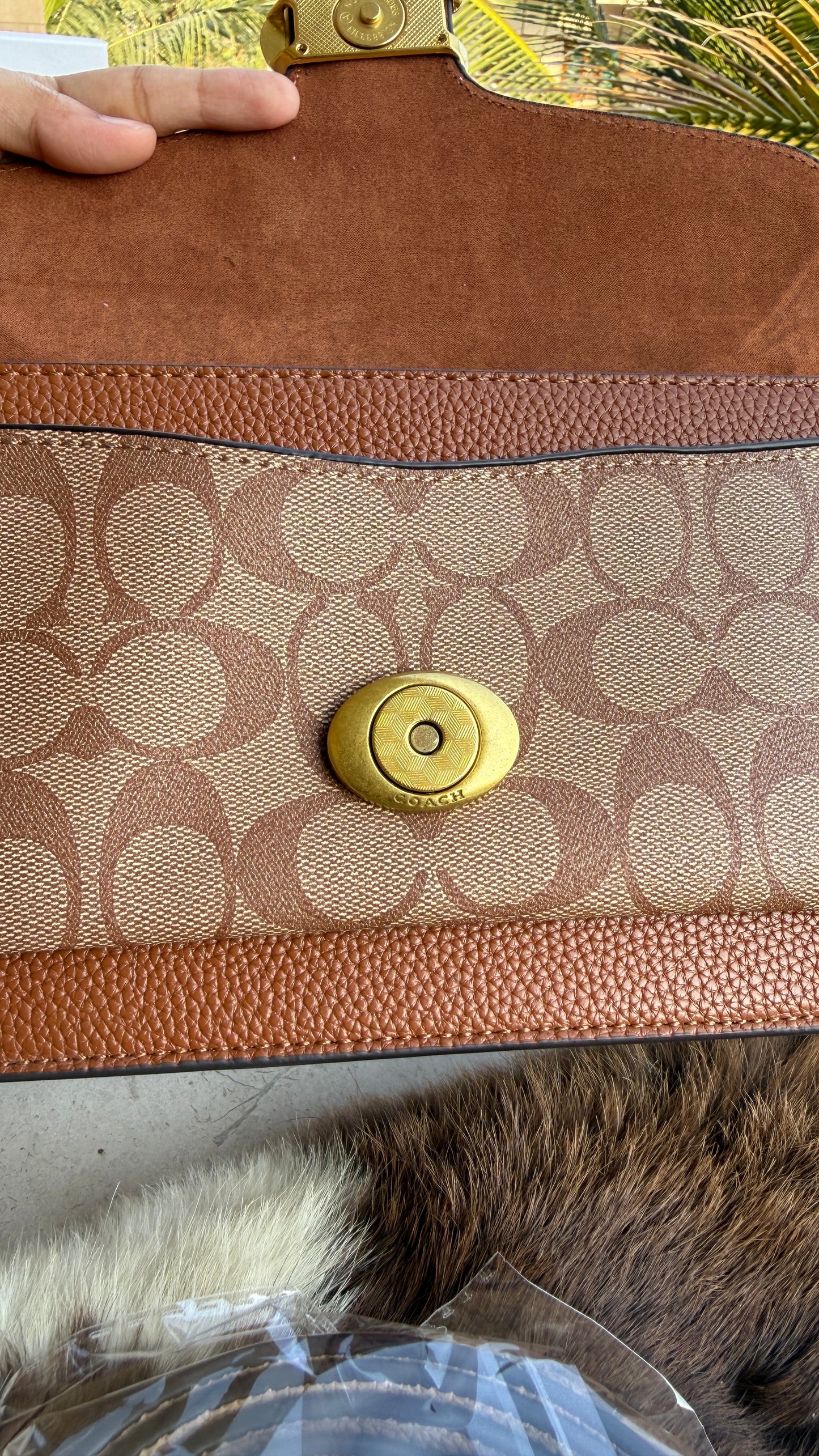 Coach Tabby 26 Shoulder Bag-Master Plus Series-Same as original-With Box-Pebble Leather.