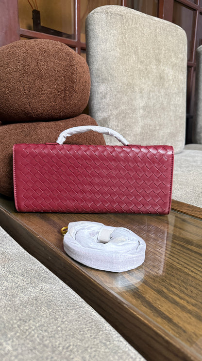 Bottega Venetta Andiamo Clutch.