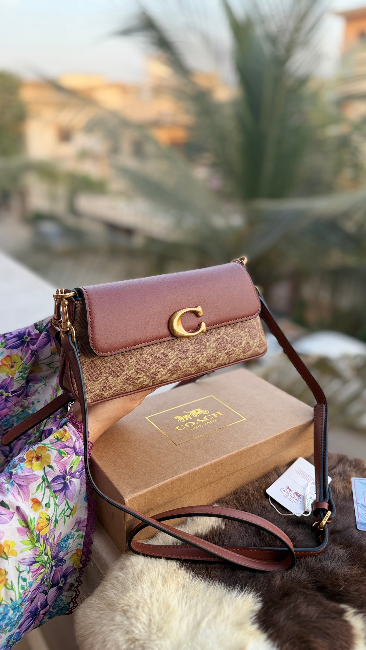 Coach Jet shoulder bag-Master Plus Series-With Box