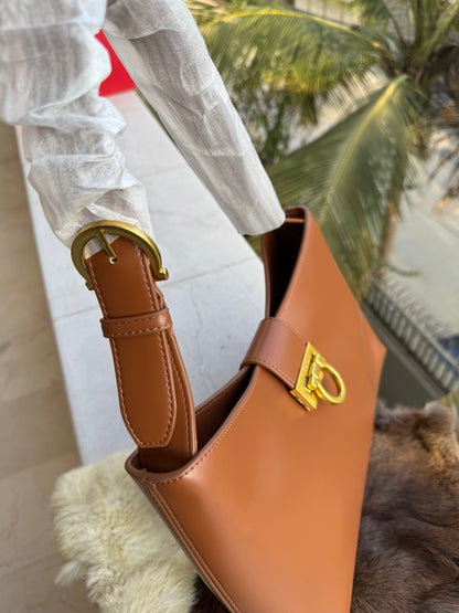 Salvatore Ferragamo Trifolio shoulder bag-Master Series-With Paper Bag-Same As Original