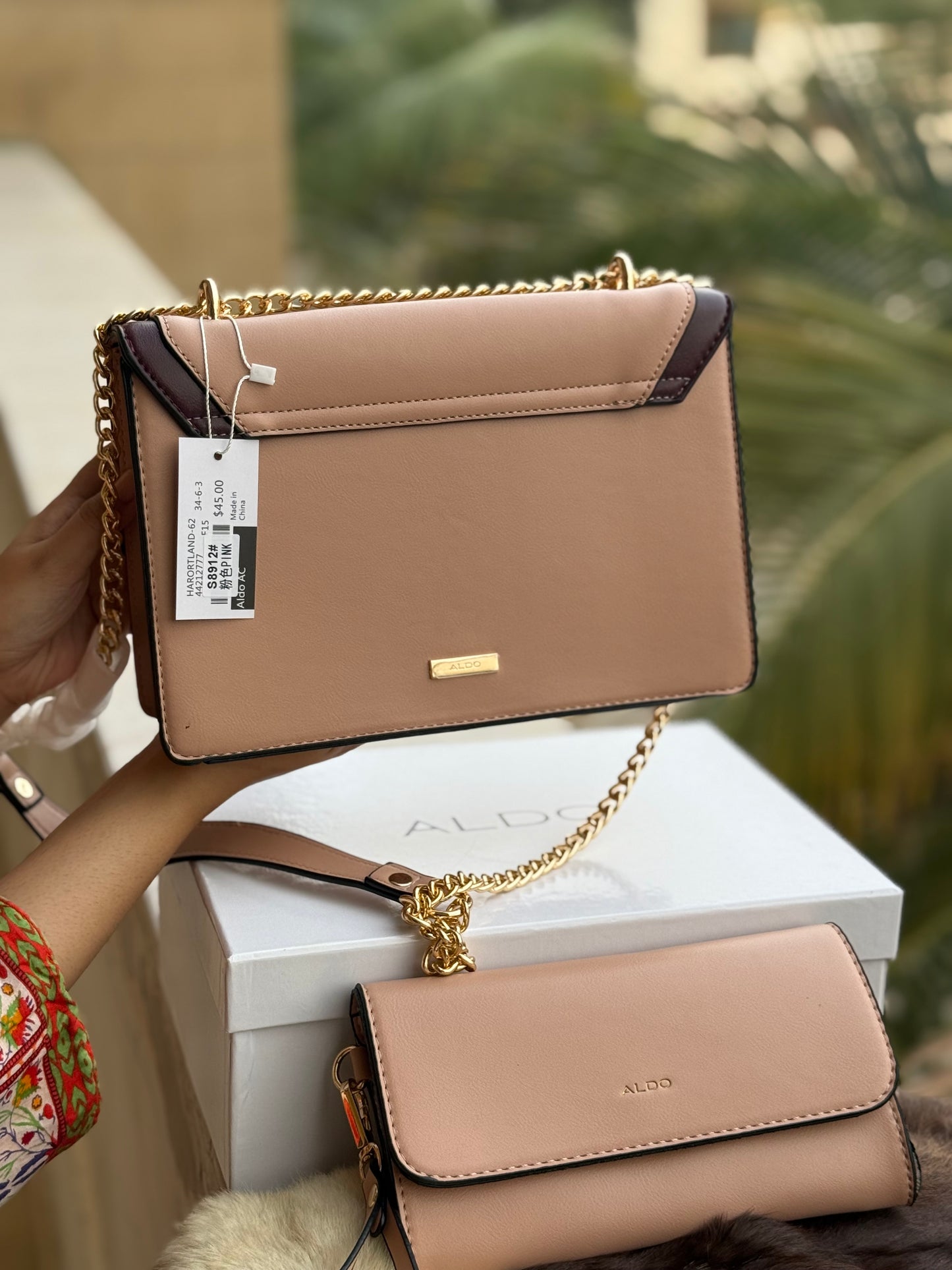 Aldo Byworth Crossbody/Shoulder With Box