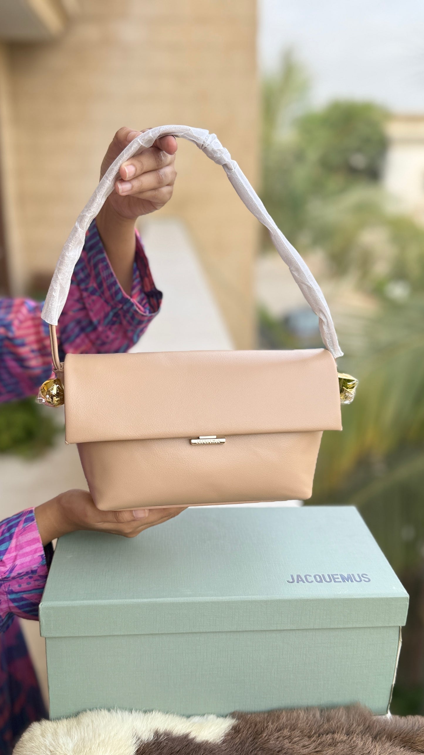 Jacquemus Le Rond Carré Shoulder Bag-Master Series-With box