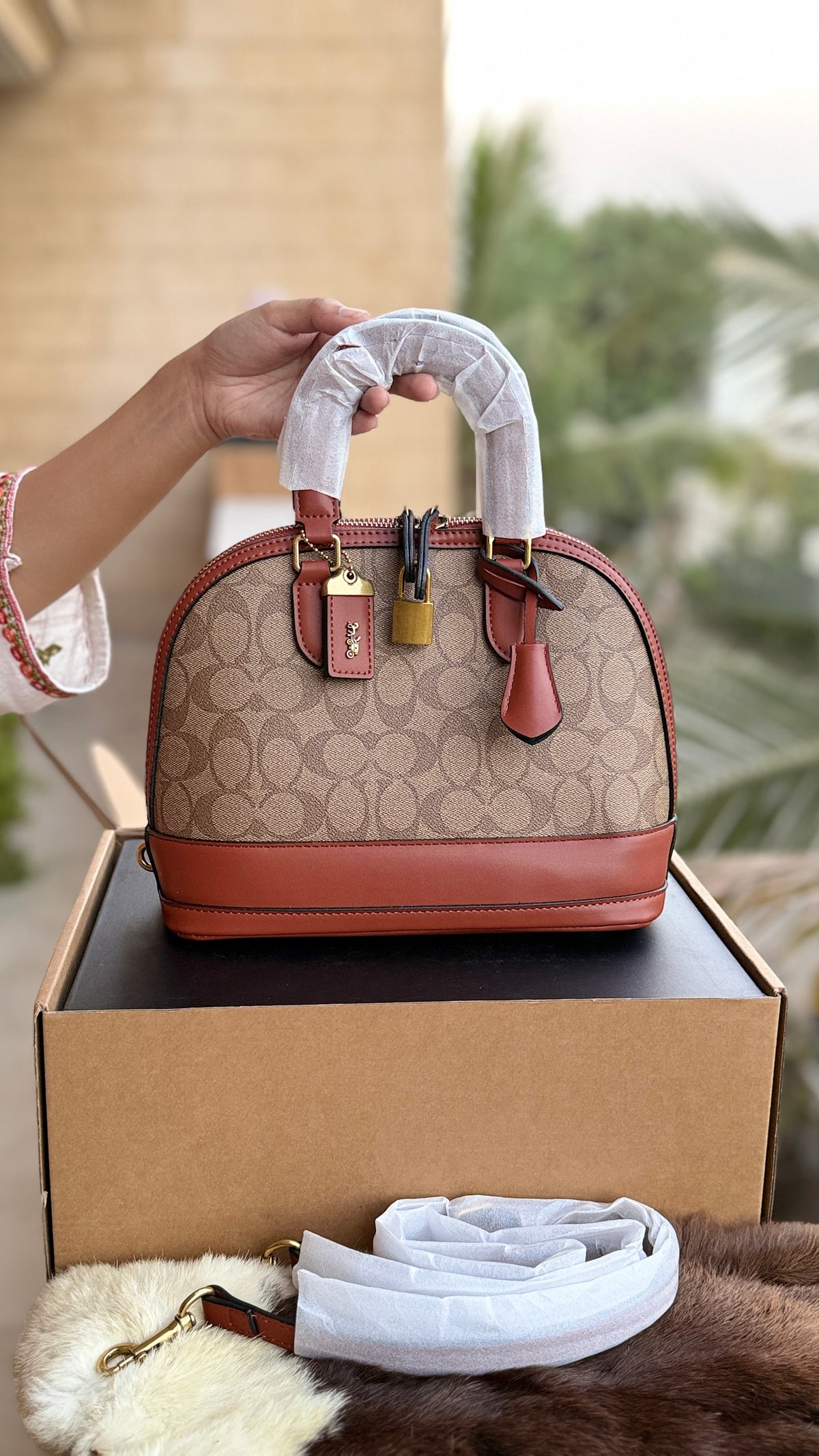 Coach Revel Satchel-Double Folding Box-Master Plus Series